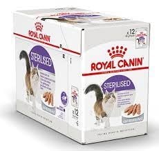 Royal Canin Sterilised Kısırlaştırılmış Kediler için Jöle İçerisnde Yaş Kedi Maması 85g x 12 Adet