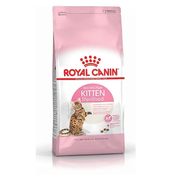 Royal Canin Sterilised Kısırlaştırılmış Yavru Kediler için Kuru Kedi Maması 2kg