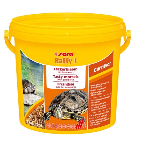 Sera Raffy I Gammarus Nature - 3800 Ml 470 Gr