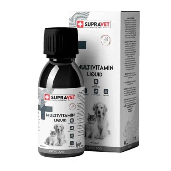 Supravet Kedi ve Köpekler İçin Multivitamin Damlası 100 ml
