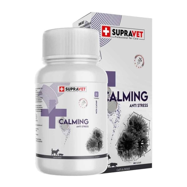 Supravet Kedi ve Köpekler İçin Sakinleştirici Calming Tablet 75'li
