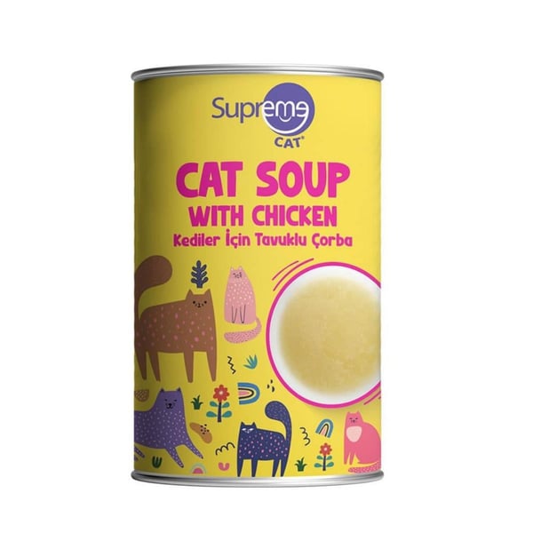 Supreme Cat Tavuklu Kedi Çorbası 135ml