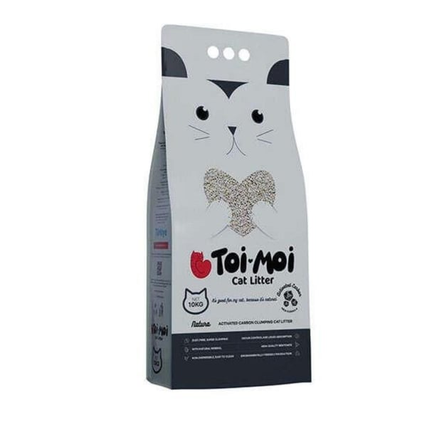 Toi Moi Aktif Karbonlu Sodyum Bentonit Kedi Kumu 10 L