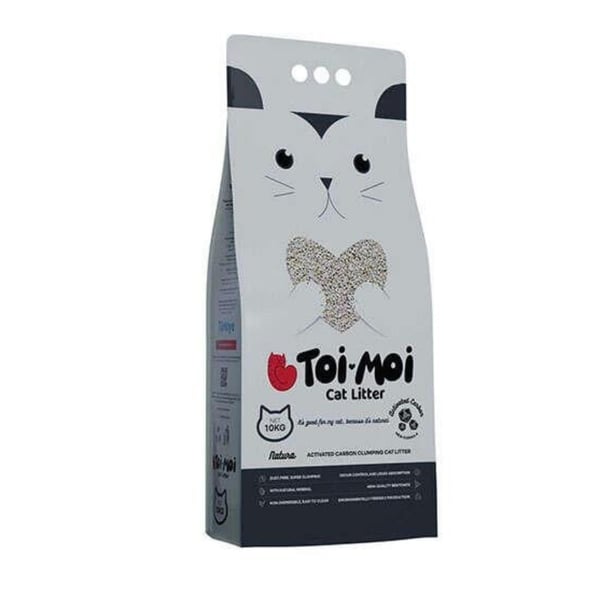 Toi Moi Aktif Karbonlu Sodyum Bentonit Kedi Kumu 10 L