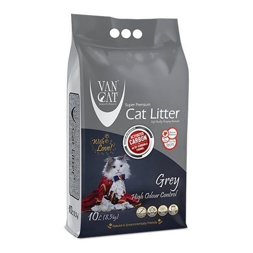 VANCAT AKTİF KARBON KEDİ KUMU 10 LT
