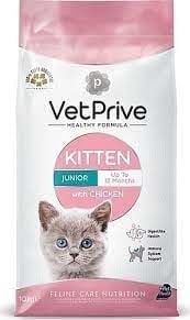 Vet Prive Tavuklu 10 kg Yavru Kedi Maması