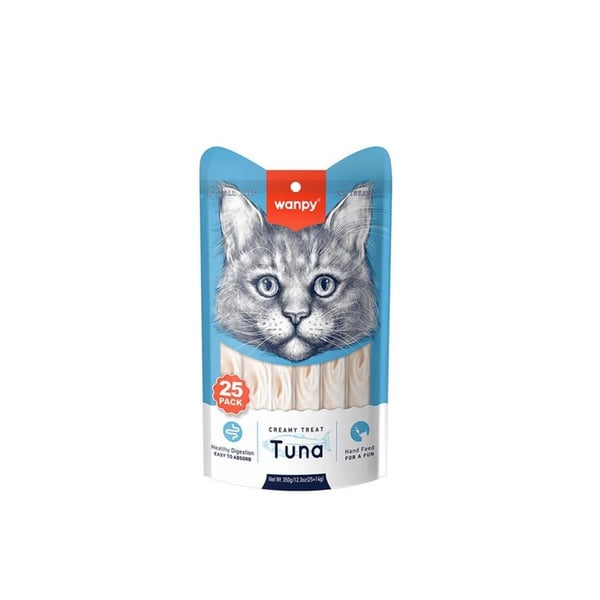 Wanpy Ton Balıklı Krema Kedi Ödülü 25x14gr