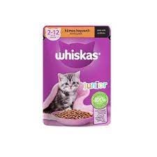 Whiskas Pouch Sos İçinde Kümes Hayvanlı Yavru Kedi Konservesi 85gr