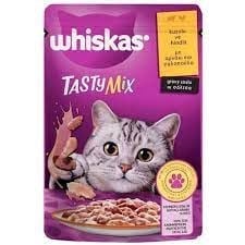 Whiskas Pouch TastyMix Sos İçinde Kuzulu ve Hindili Yetişkin Kedi Konservesi 85gr