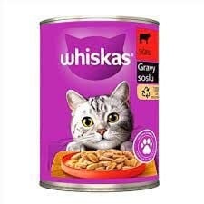 Whiskas Sos İçinde Sığır Etli Yetişkin Kedi Konservesi 400gr