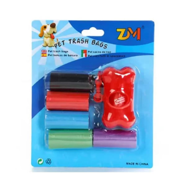 YEMCİPETSHOP KÖPEK DIŞKI TOPLAMA SETİ 5 YEDEKLİ
