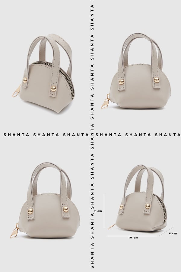 Vizon C11 Mini Boy Tek Bölmeli Suni Deri Kadın Cüzdan B:7 E:10 G:6