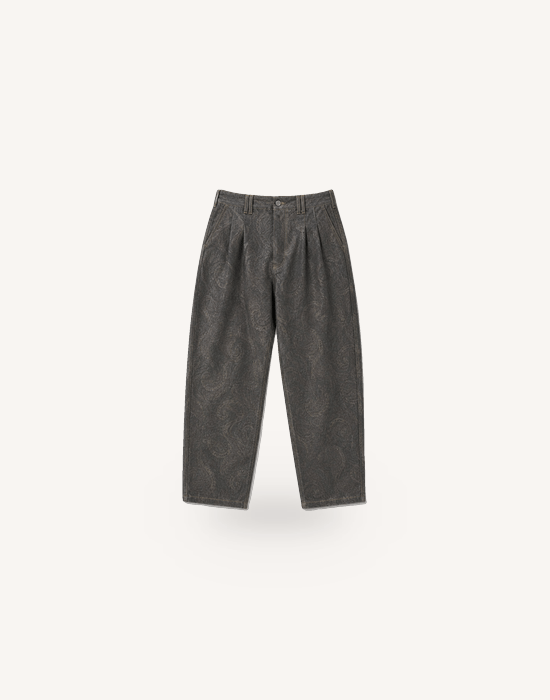 Baskı Desenli Baggy Kalıp Pantolon