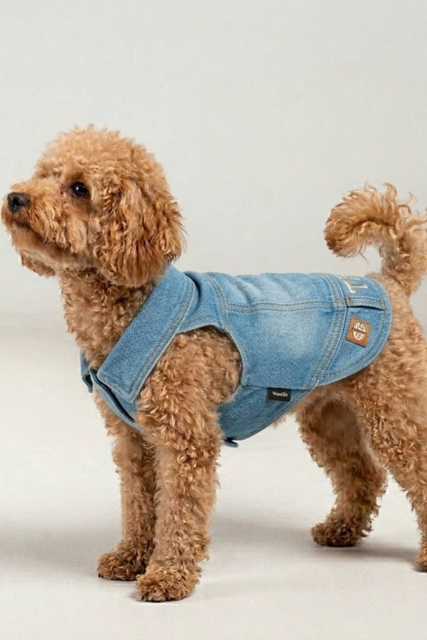 Salya Store Tickle Me; Jeans Yazlık Köpek Kot Ceket Küçük İrklar