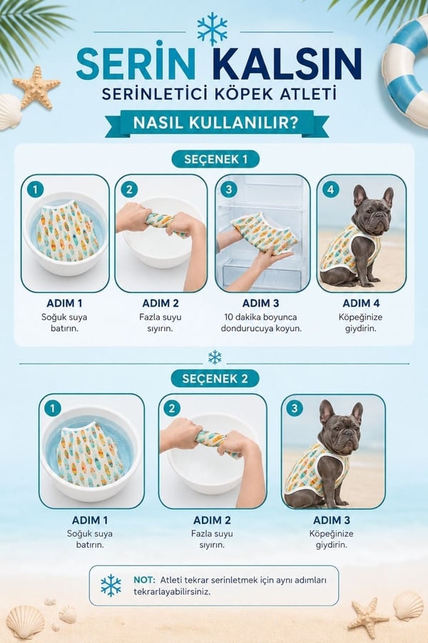 Serinletici Köpek Atleti, 3'lü Avantajlı Paket