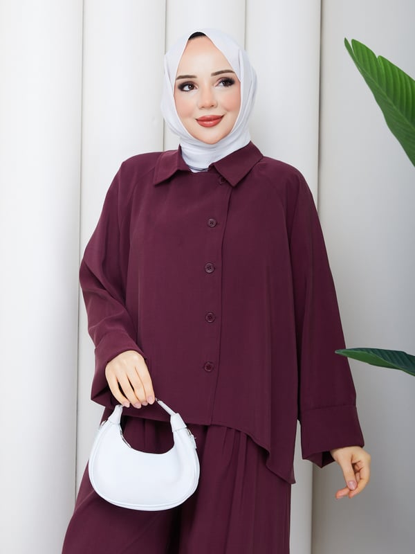 Hera İkili Takım Bordo