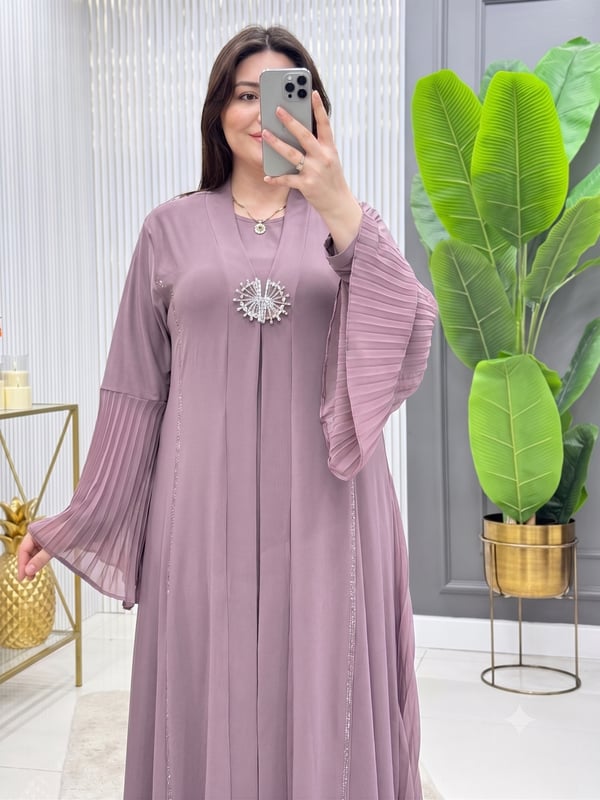 Lale Elbise Takım Gül