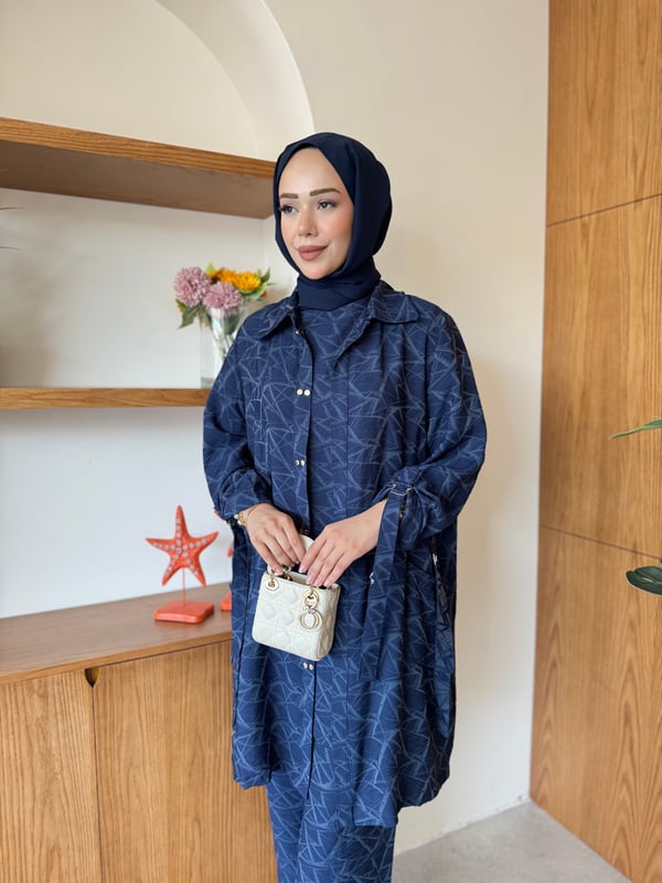 Lavinya Üçlü Takım Mavi