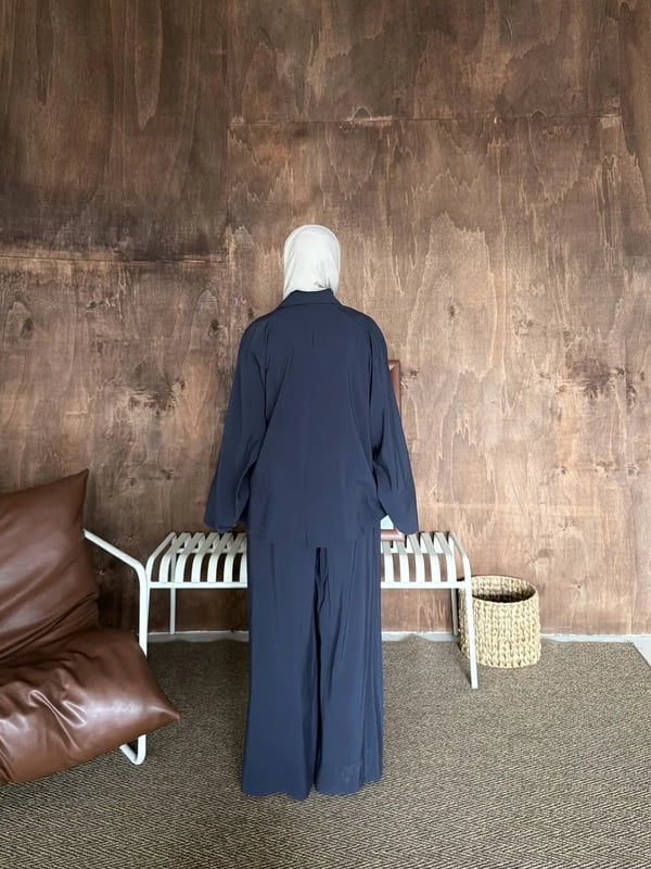 Lina İkili Takım Lacivert