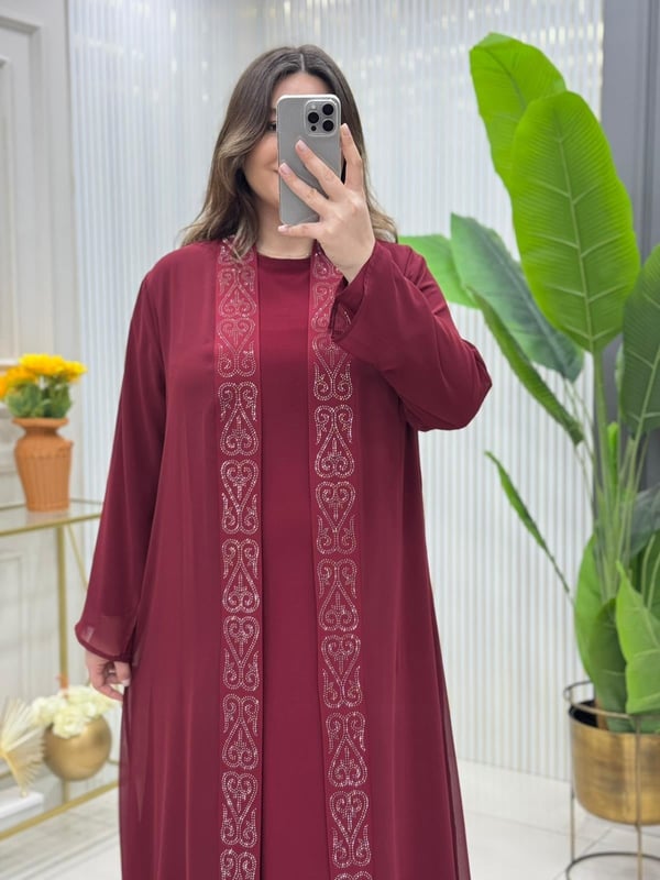 Lola Elbise Takım Bordo