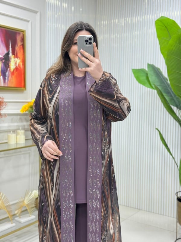 Milena Üçlü Takım Lila