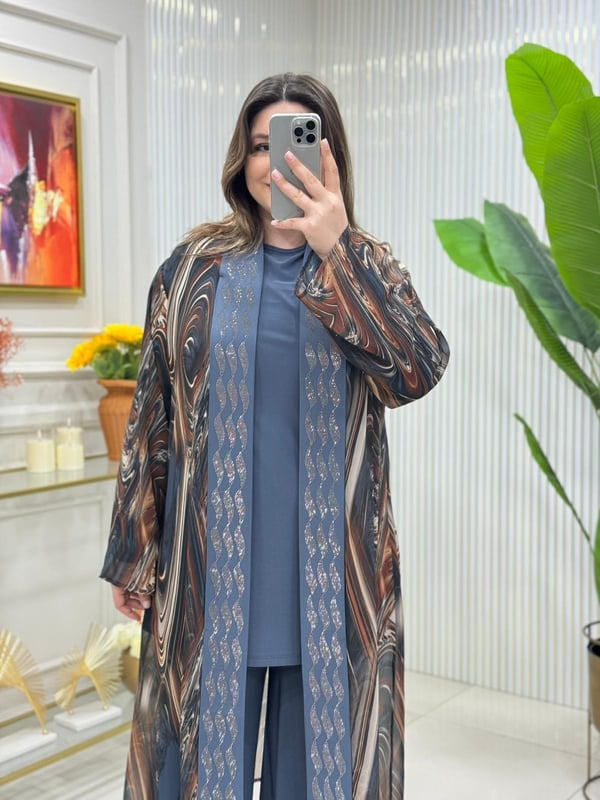 Milena Üçlü Takım Mavi