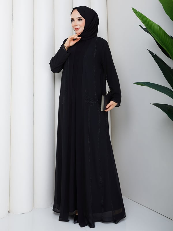 Mina Elbise Siyah