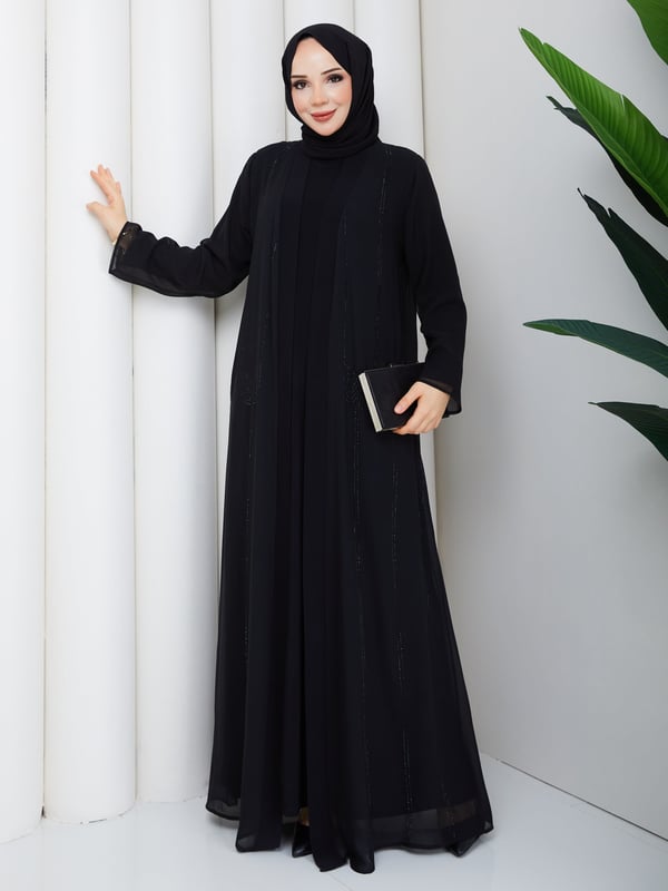 Mina Elbise Siyah