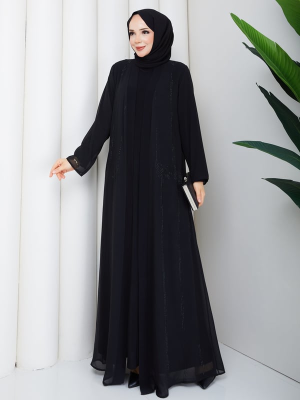 Mina Elbise Siyah