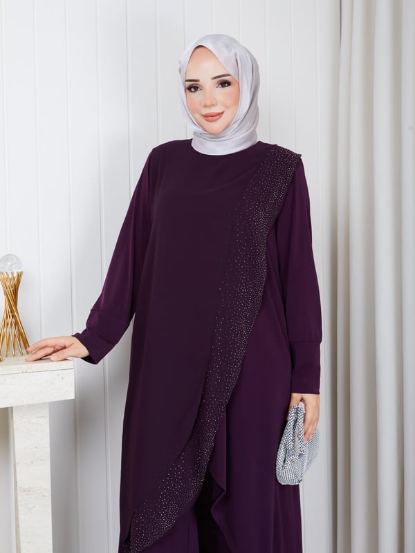 Nehir İkili Takım Mürdüm