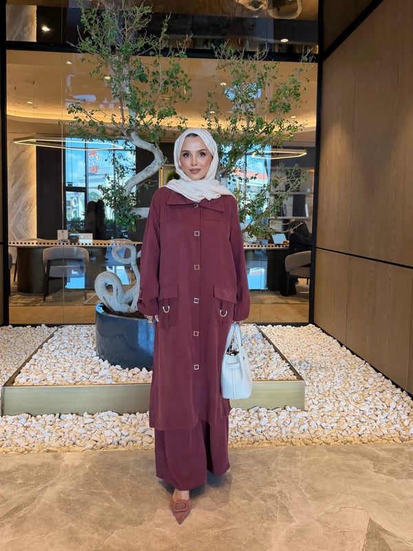 Safir İkili Takım Bordo