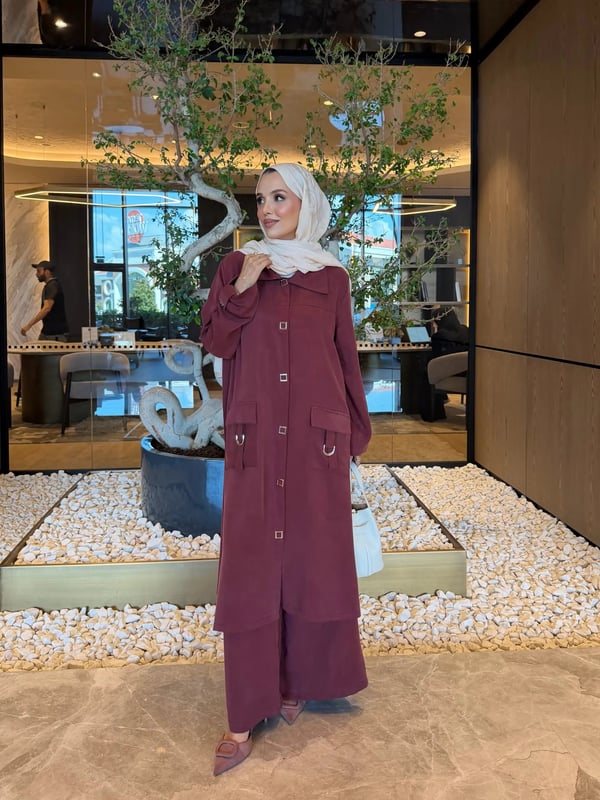 Safir İkili Takım Bordo