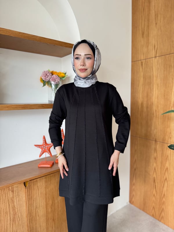 Saye İkili Takım Siyah