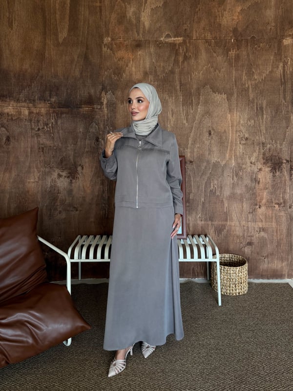 Yıldız Elbise Ekru