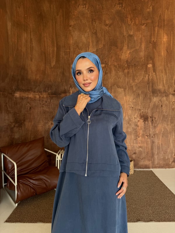 Yıldız Elbise Mavi