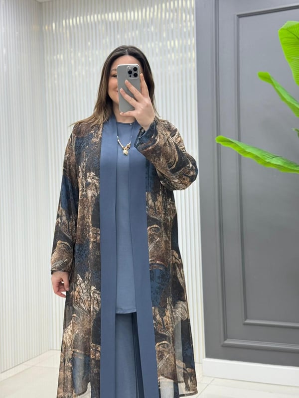Ziva Üçlü Takım Mavi