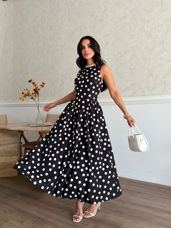  26Y5316 PUANTİYE SIRT DETAY ELBİSE