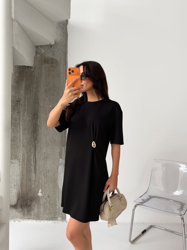 26Y5291 TOKA DETAY BASİC ELBİSE