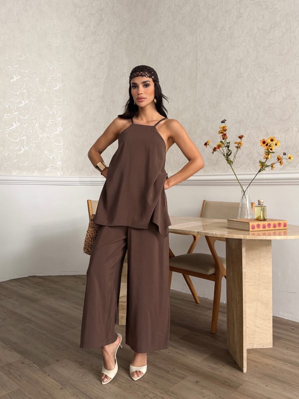 26Y5341 DERİ ASKILI TULUM