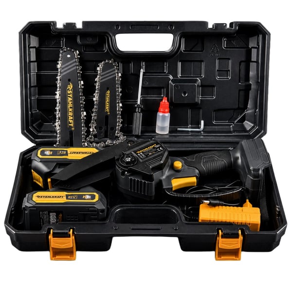 Stahlkraft H15 3510 21V Akülü Budama Testeresi Zincir + Pala Hediye