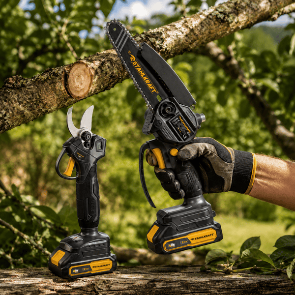Stahlkraft H15 4010 21V Budama + Makas Set Zincir + Pala yedek Makas Hediye