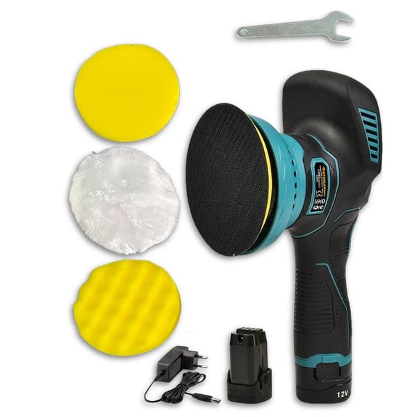 STAHLKRAFT STH 5142M 12V Akülü Devir Ayarlı Orbital Polisaj Makinesi