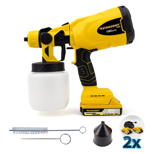 STAHLKRAFT STH 5310 S 21V Akülü Çok Amaçlı Boya Sprey ve İlaçlama Tabancası