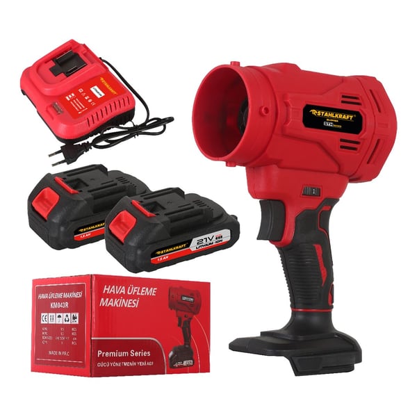 STAHLKRAFT STH 5593 K 21V Akülü Hava Üfleme Makinesi 6 Kademe Blower