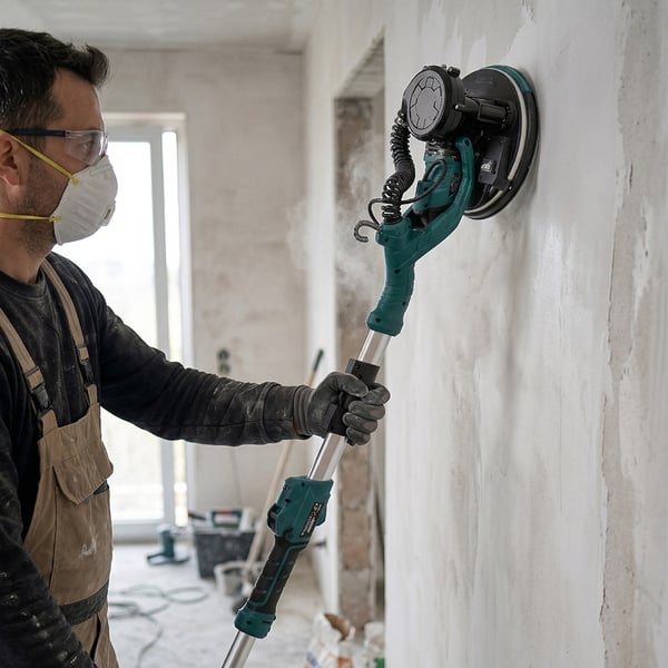 STAHLKRAFT STH 5833 Y 850W 215mm Teleskopik Elektrikli Alçı Zımpara Makinesi