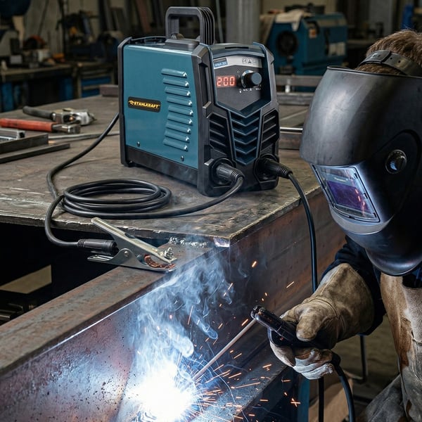 STAHLKRAFT STH 5935 M 200 Amper Dijital Ekranlı Invertörlü Çanta Kaynak Makinesi