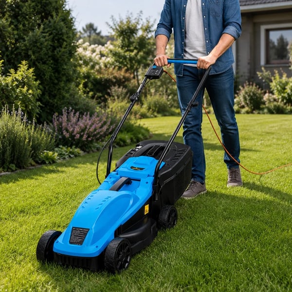 STAHLKRAFT STH 6211 1200W 30L Toplama Torbalı Elektrikli Çim Biçme Makinesi