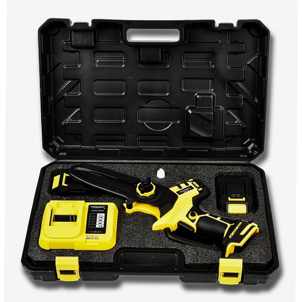 STAHLKRAFT STH 6324 S Dijital Kömürsüz Oto. Yağlı 20cm Pala Akülü Dal Budama Testeresi