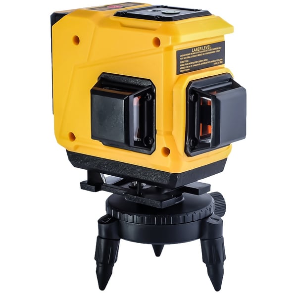 STAHLKRAFT STH 8850 S Akülü Lazer Terazi 12 Köşe 360° Otomatik Hizalamalı Lazer Yeşil Çizgili