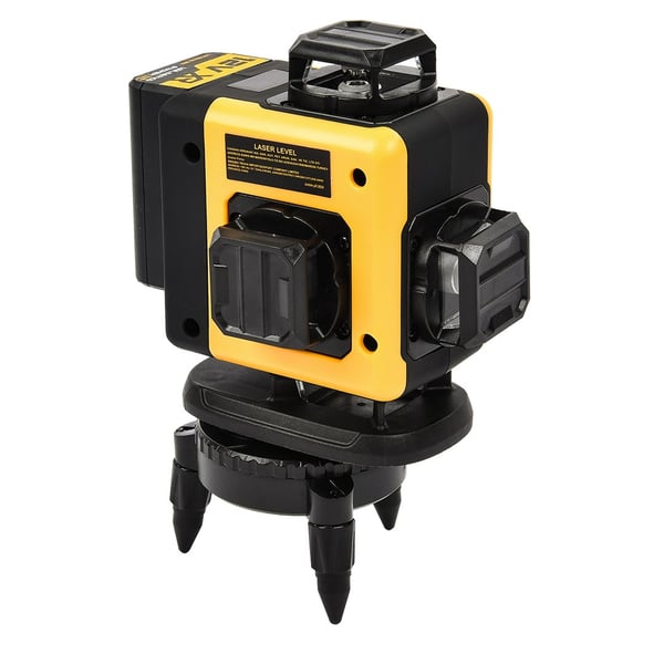 STAHLKRAFT STH 8859  S Akülü Lazer Terazi 16 Köşe 360° Otomatik Hizalamalı Lazer Yeşil Çizgili